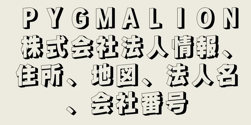 ＰＹＧＭＡＬＩＯＮ株式会社法人情報、住所、地図、法人名、会社番号