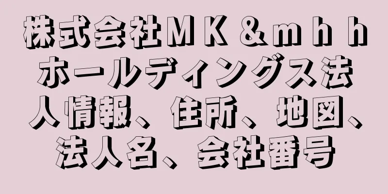 株式会社ＭＫ＆ｍｈｈホールディングス法人情報、住所、地図、法人名、会社番号